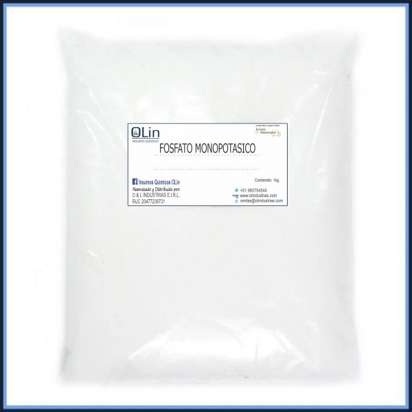 Fosfato Monopotassico 1kg - Fertilizzante Per Piante, Fosforo E Potassio, Per Fiori E Frutti - Foto 2