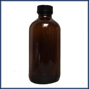Frasco de Vidrio Ambar x250ml